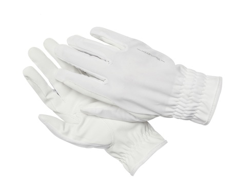 WAHLSTEN DANNA LYCRA RIDING GLOVES, WHITE